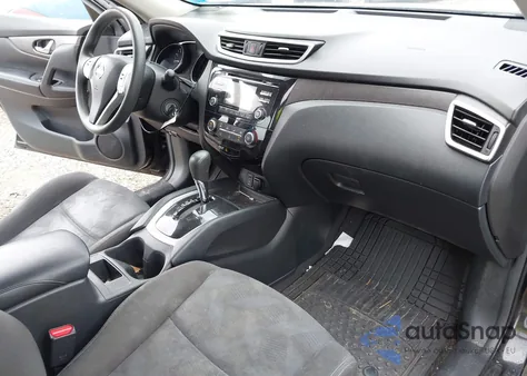 2015 Nissan Rogue S из США, поврежденный, VIN KNMAT2MV5FP537850